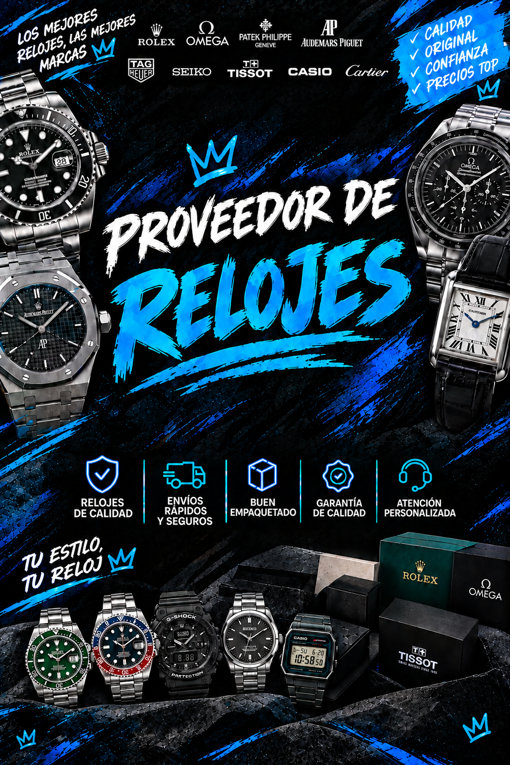 PROVEEDOR DE RELOJES
