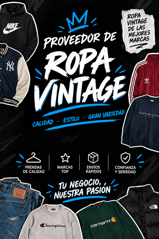 PROVEEDOR ROPA VINTAGE